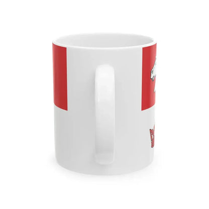 Flag of the citizens of Guelph (Canada) White Coffee Mug - Go Mug Yourself