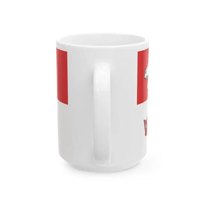 Flag of the citizens of Guelph (Canada) White Coffee Mug - Go Mug Yourself