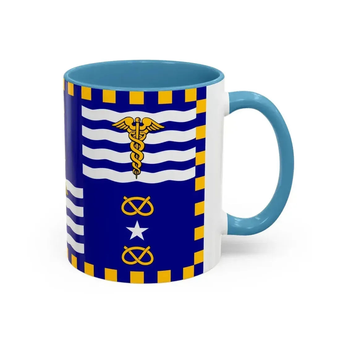 Flag of the City of Brisbane Australia - Accent Coffee Mug - Go Mug Yourself