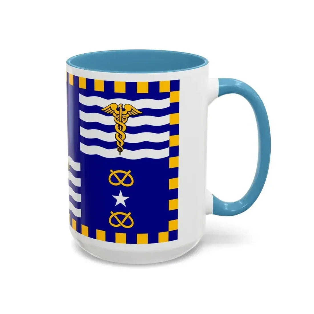Flag of the City of Brisbane Australia - Accent Coffee Mug - Go Mug Yourself