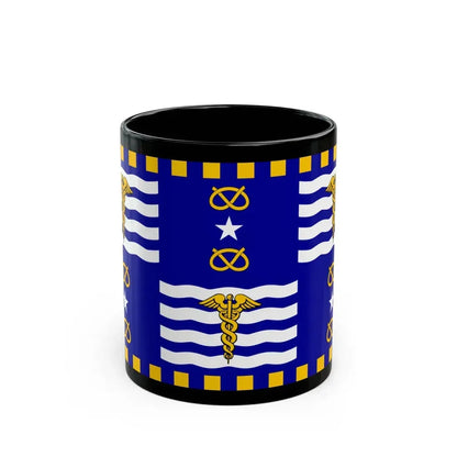 Flag of the City of Brisbane Australia - Black Coffee Mug 11oz - Go Mug Yourself