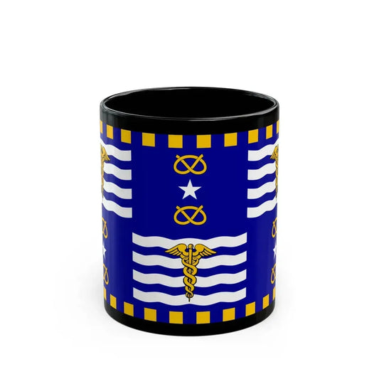 Flag of the City of Brisbane Australia - Black Coffee Mug 11oz - Go Mug Yourself