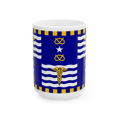 Flag of the City of Brisbane Australia - White Coffee Mug 15oz - Go Mug Yourself
