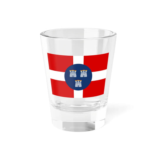 Flag of the City of Dublin Steam Packet Company (Ireland) Shot Glass 1.5oz 1.5oz - Go Mug Yourself
