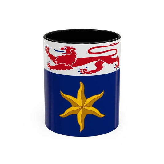 Flag of the City of Hobart Australia - Accent Coffee Mug 11oz Black - Go Mug Yourself