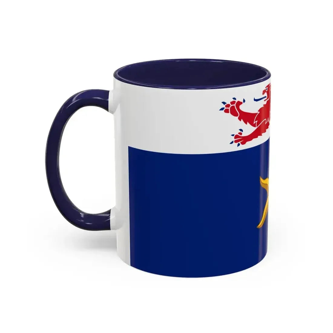 Flag of the City of Hobart Australia - Accent Coffee Mug - Go Mug Yourself