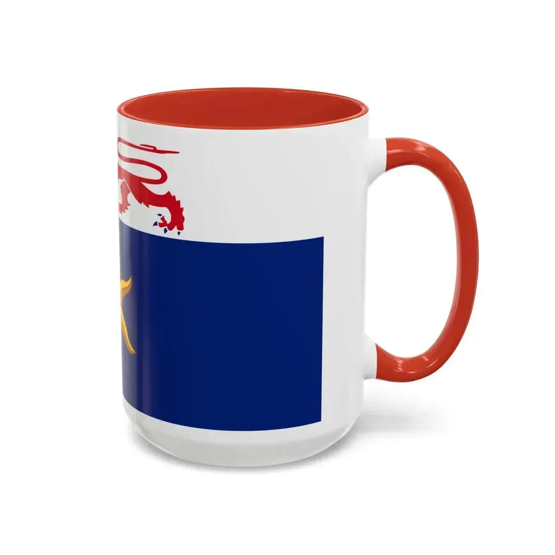 Flag of the City of Hobart Australia - Accent Coffee Mug - Go Mug Yourself