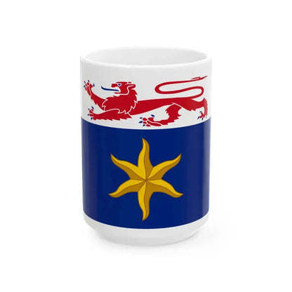 Flag of the City of Hobart Australia - White Coffee Mug 15oz - Go Mug Yourself