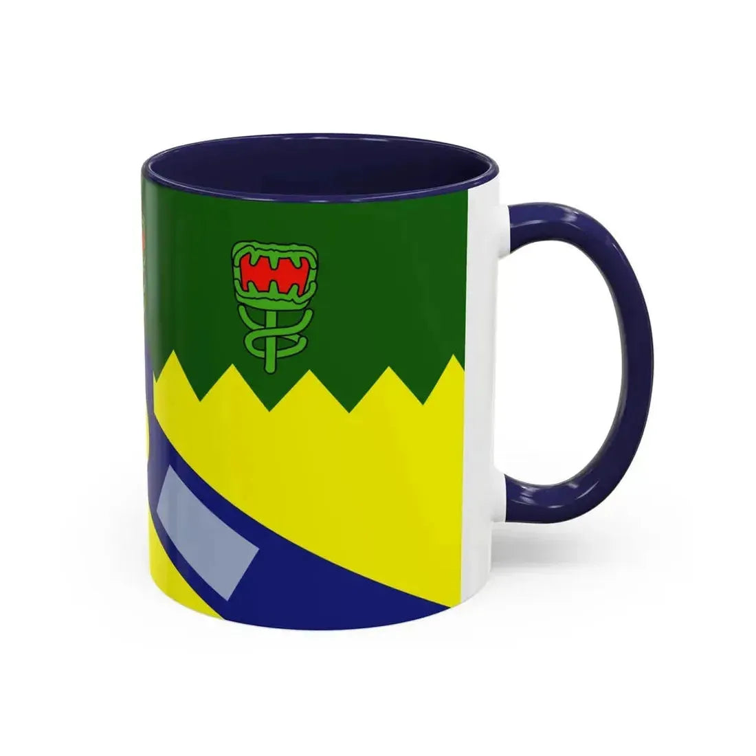 Flag of the City of Launceston Australia - Accent Coffee Mug - Go Mug Yourself