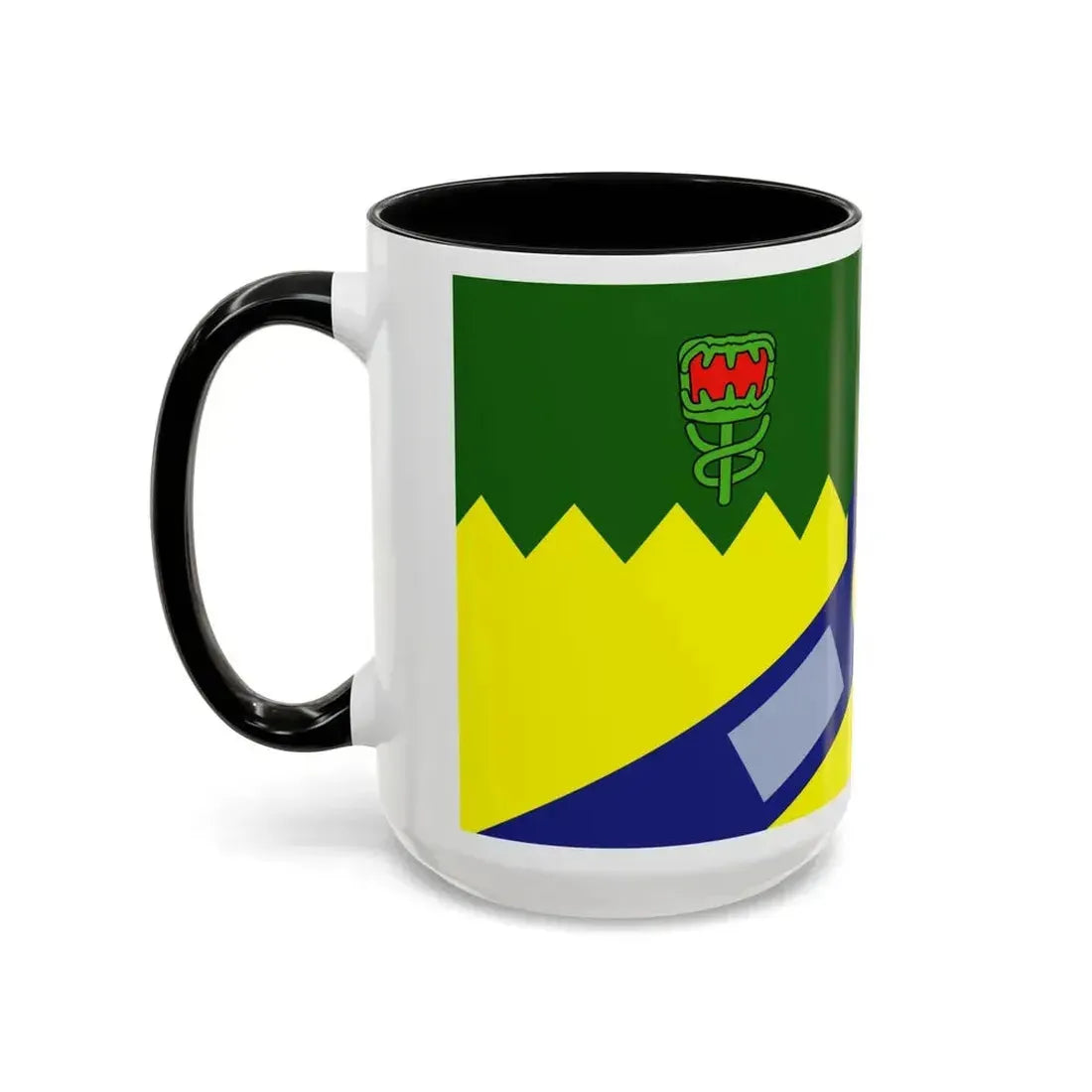 Flag of the City of Launceston Australia - Accent Coffee Mug - Go Mug Yourself