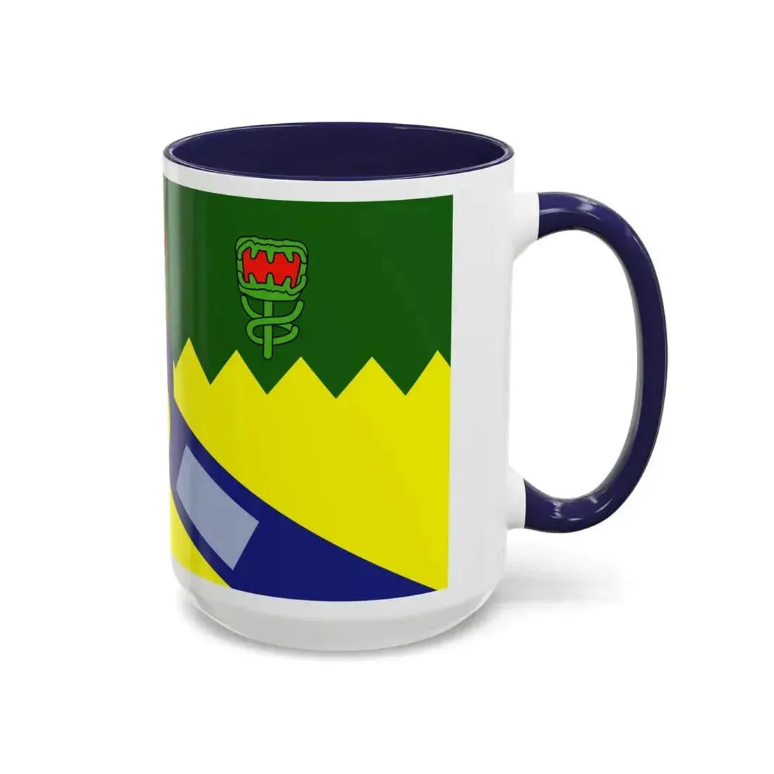 Flag of the City of Launceston Australia - Accent Coffee Mug - Go Mug Yourself