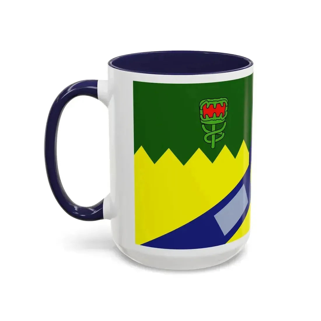 Flag of the City of Launceston Australia - Accent Coffee Mug - Go Mug Yourself