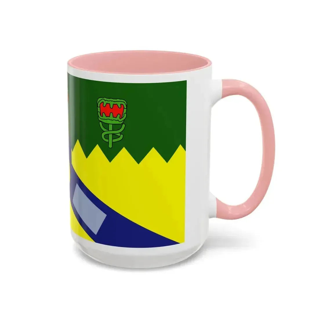 Flag of the City of Launceston Australia - Accent Coffee Mug - Go Mug Yourself