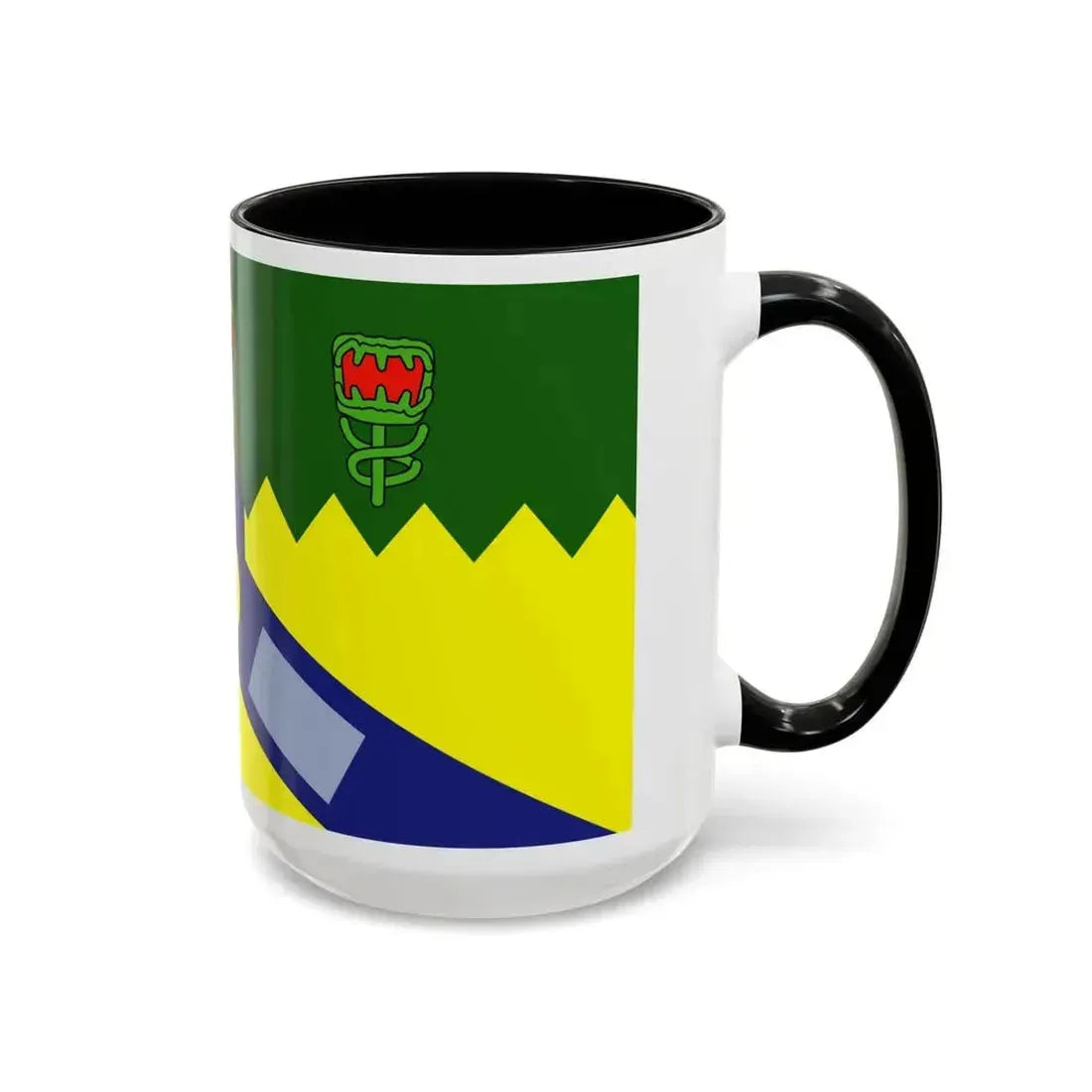 Flag of the City of Launceston Australia - Accent Coffee Mug - Go Mug Yourself