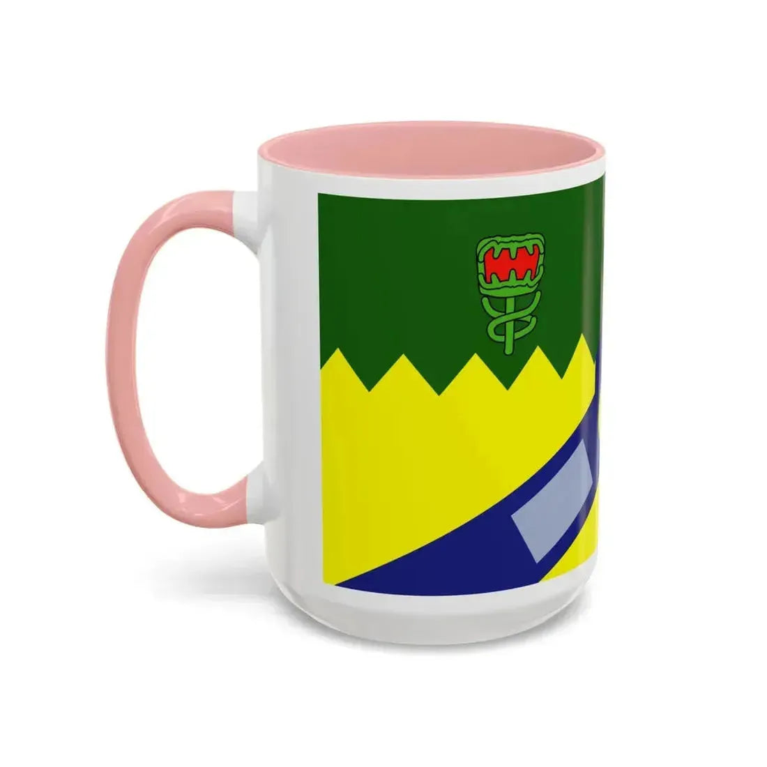 Flag of the City of Launceston Australia - Accent Coffee Mug - Go Mug Yourself