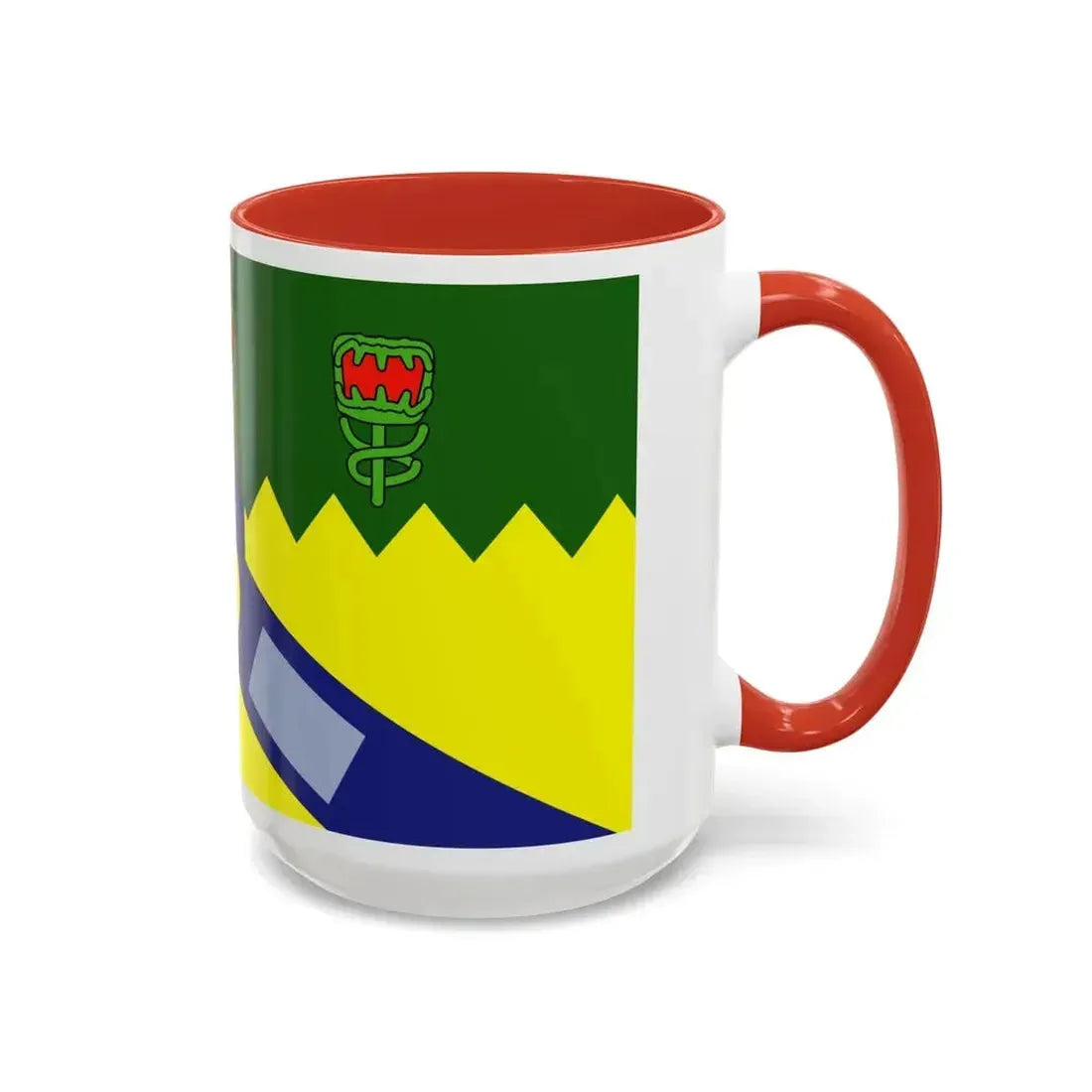Flag of the City of Launceston Australia - Accent Coffee Mug - Go Mug Yourself