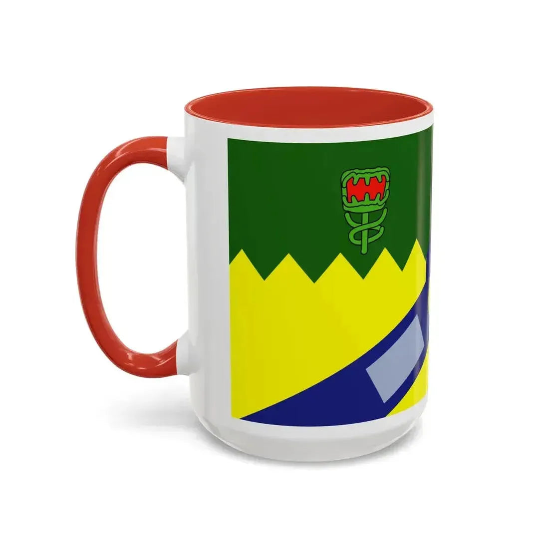 Flag of the City of Launceston Australia - Accent Coffee Mug - Go Mug Yourself