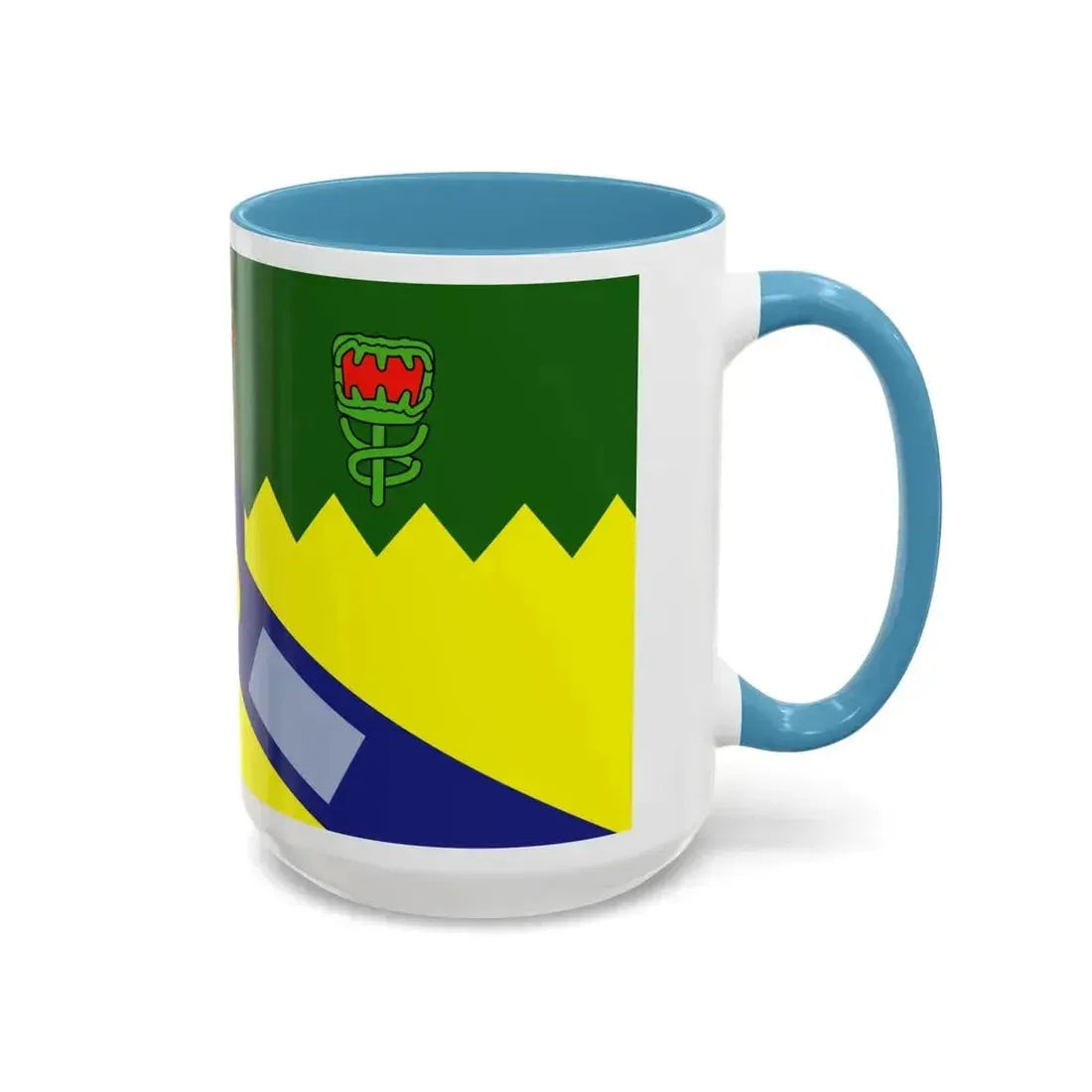 Flag of the City of Launceston Australia - Accent Coffee Mug - Go Mug Yourself