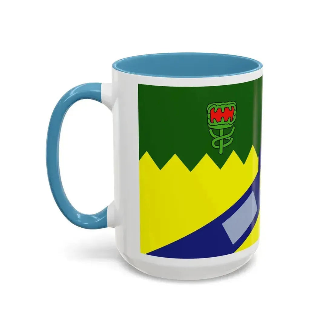 Flag of the City of Launceston Australia - Accent Coffee Mug - Go Mug Yourself