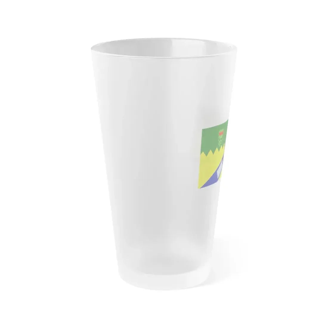 Flag of the City of Launceston Australia - Frosted Pint Glass 16oz - Go Mug Yourself