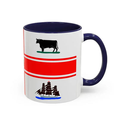 Flag of the City of Melbourne Australia - Accent Coffee Mug - Go Mug Yourself