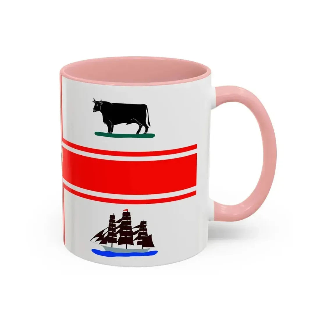 Flag of the City of Melbourne Australia - Accent Coffee Mug - Go Mug Yourself