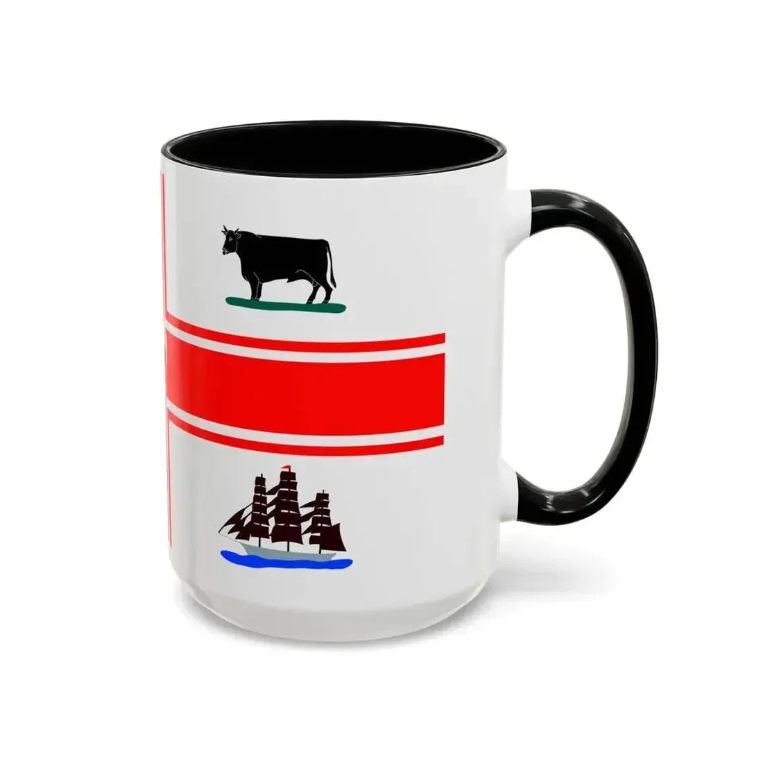 Flag of the City of Melbourne Australia - Accent Coffee Mug - Go Mug Yourself