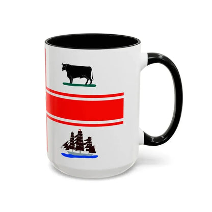 Flag of the City of Melbourne Australia - Accent Coffee Mug - Go Mug Yourself