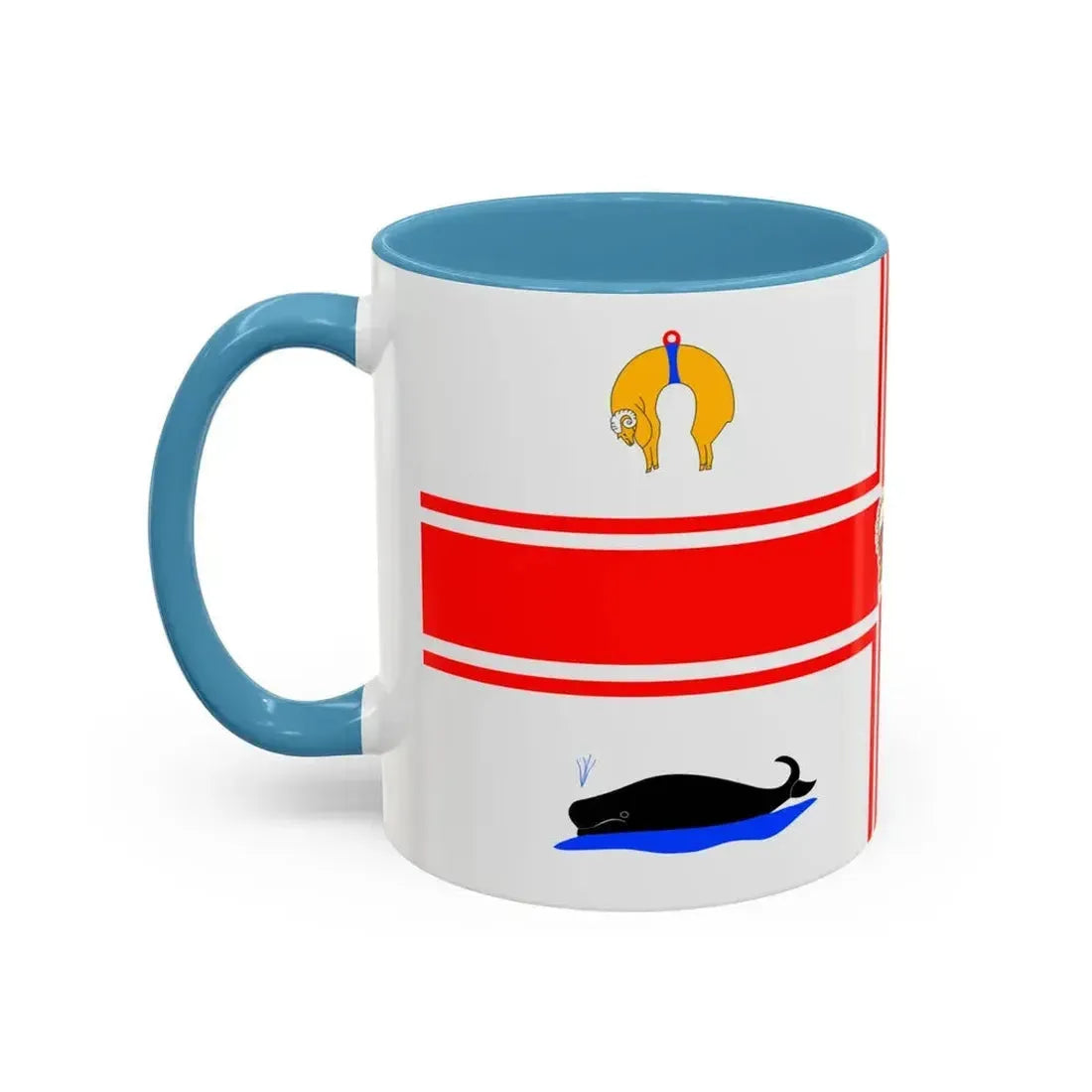 Flag of the City of Melbourne Australia - Accent Coffee Mug - Go Mug Yourself