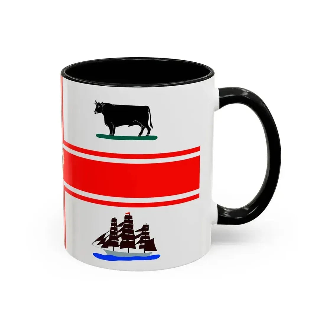 Flag of the City of Melbourne Australia - Accent Coffee Mug - Go Mug Yourself