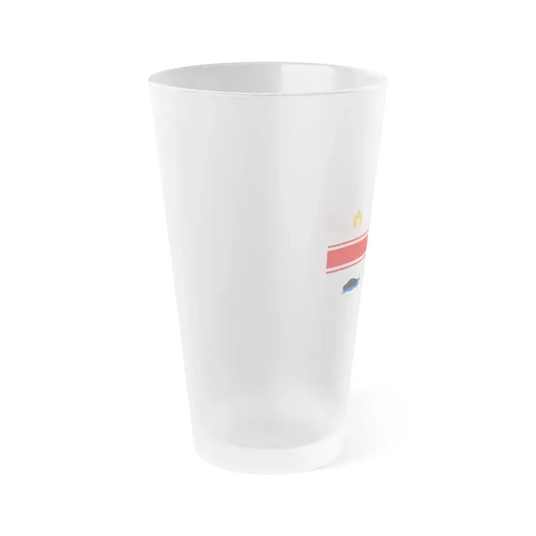 Flag of the City of Melbourne Australia - Frosted Pint Glass 16oz - Go Mug Yourself