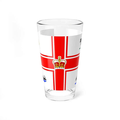 Flag of the City of Melbourne Australia - Pint Glass 16oz 16oz - Go Mug Yourself