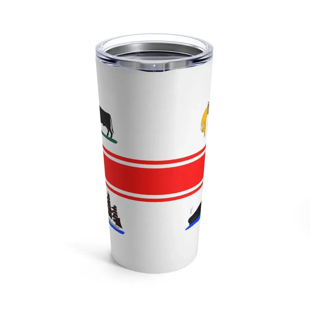 Flag of the City of Melbourne Australia - Tumbler 20oz - Go Mug Yourself