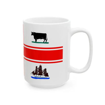 Flag of the City of Melbourne Australia - White Coffee Mug - Go Mug Yourself