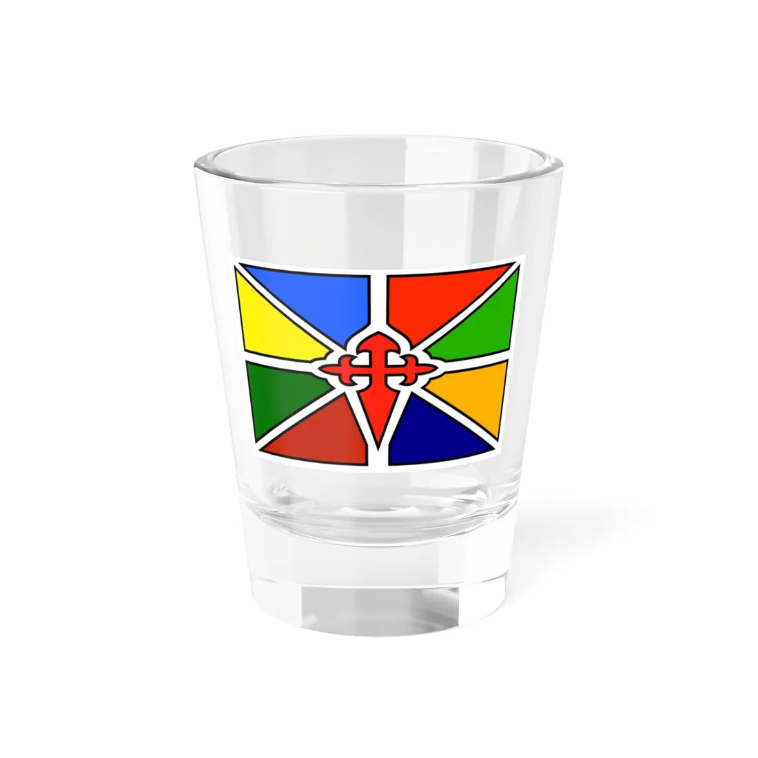 Flag of the city of Merida Venezuela (Venezuela) Shot Glass 1.5oz 1.5oz - Go Mug Yourself