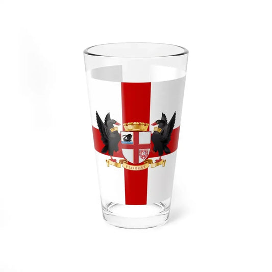 Flag of the City of Perth Australia - Pint Glass 16oz 16oz - Go Mug Yourself