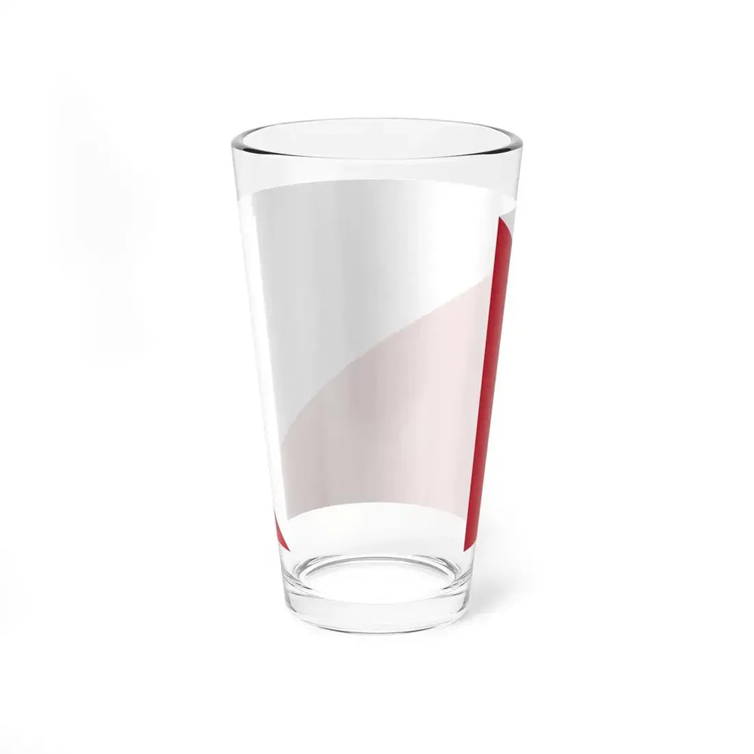 Flag of the City of Utrecht the capital of the province of Utrecht Netherlands - Pint Glass 16oz - Go Mug Yourself