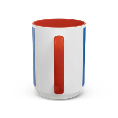 Flag of the City of Zagreb Croatia - Accent Coffee Mug - Go Mug Yourself