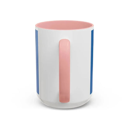 Flag of the City of Zagreb Croatia - Accent Coffee Mug - Go Mug Yourself