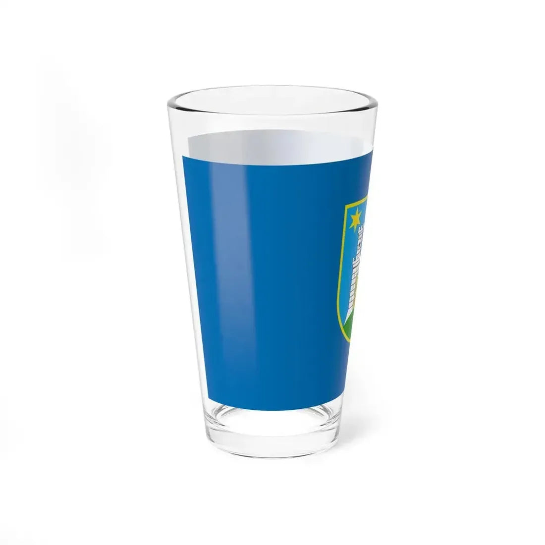 Flag of the City of Zagreb Croatia - Pint Glass 16oz - Go Mug Yourself