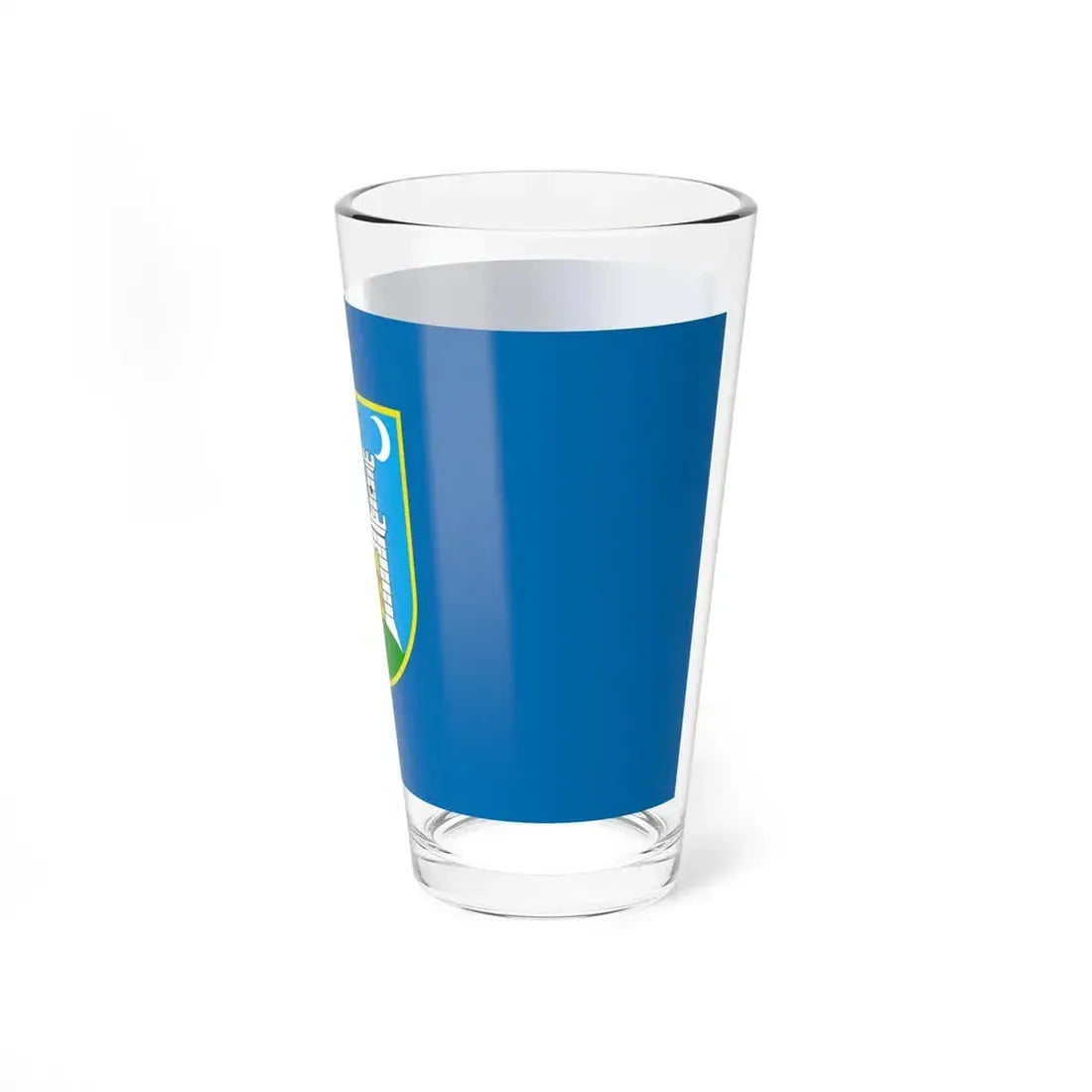 Flag of the City of Zagreb Croatia - Pint Glass 16oz - Go Mug Yourself