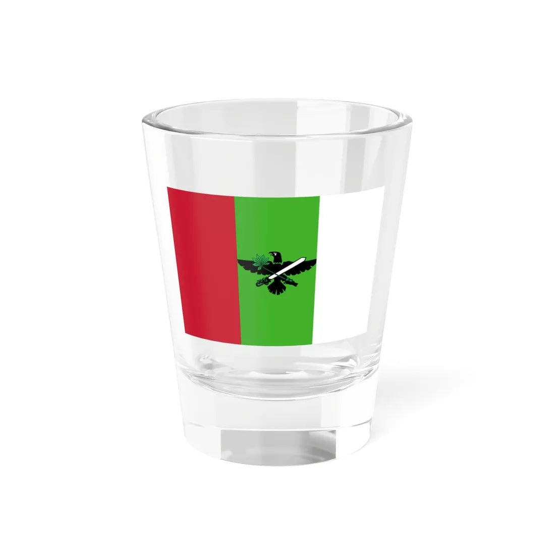 Flag of the CNDD-FDD (Burundi) Shot Glass 1.5oz 1.5oz - Go Mug Yourself