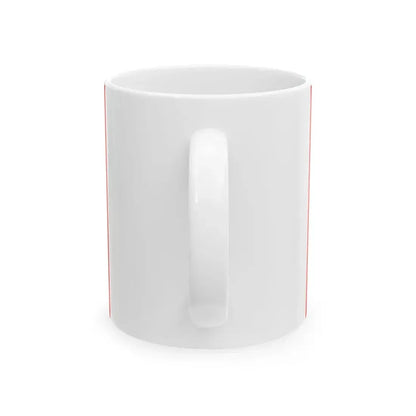 Flag of the Coast Guard Administration of the Republic of China (China) White Coffee Mug - Go Mug Yourself