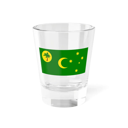 Flag of the Cocos Keeling Islands (Australia) Shot Glass 1.5oz 1.5oz - Go Mug Yourself