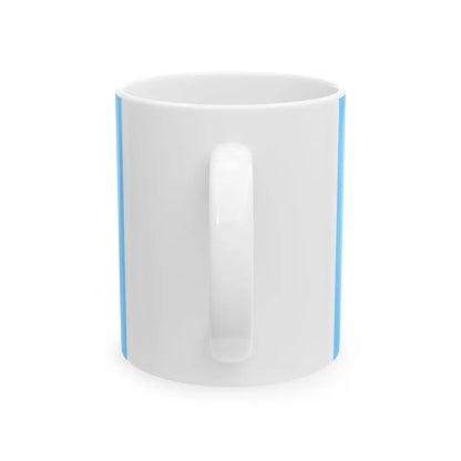 Flag of the Colombian Air Force (Colombia) White Coffee Mug - Go Mug Yourself