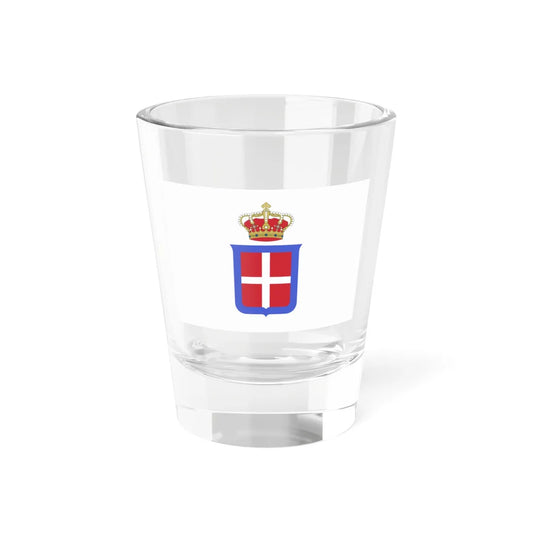 Flag of the colony governor of the Kingdom of Italy (Eritrea) Shot Glass 1.5oz 1.5oz - Go Mug Yourself