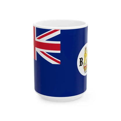 Flag of the Colony of British Columbia (Canada) White Coffee Mug 15oz - Go Mug Yourself