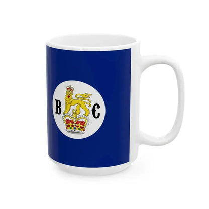 Flag of the Colony of British Columbia (Canada) White Coffee Mug - Go Mug Yourself