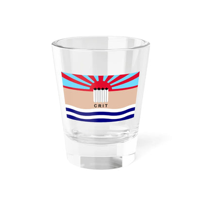 Flag of the Colorado River Indian Tribes (United States) Shot Glass 1.5oz 1.5oz - Go Mug Yourself