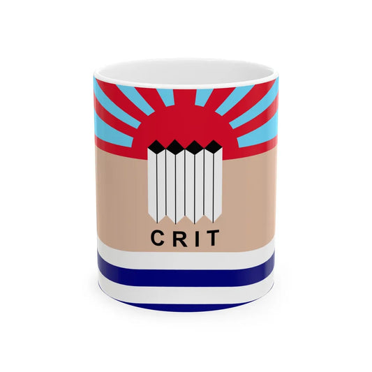 Flag of the Colorado River Indian Tribes (United States) White Coffee Mug 11oz - Go Mug Yourself